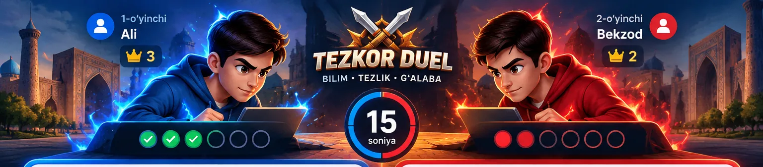 Tezkor duel — o‘yin sahnasi